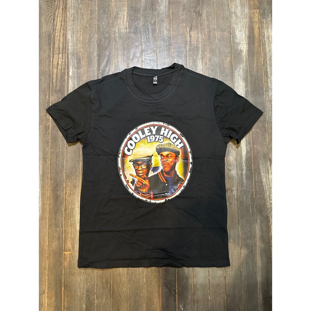 PFR New York Cooley High 1975 Graphic T-Shirt Black Movie Tee Cotton